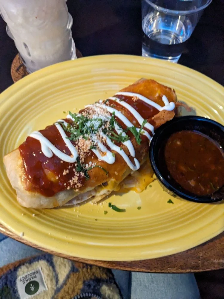 Birria Burrito - A hearty flour tortilla packed with tender birria beef, rice, beans, cheese, and fresh salsa — a filling Mexican classic.